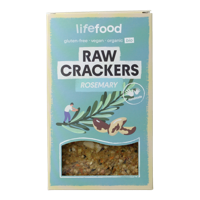 Lifefood Life crackers rozemarijn raw bio 90 Gram - thumbnail