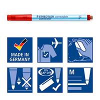 Staedtler Foliestift Lumocolor 305F WP4-1 Willekeurige kleur (geen keuze mogelijk) - thumbnail