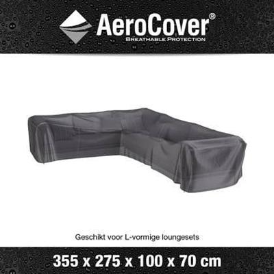 AeroCover | Loungesethoes 355 x 275 x 100 x 70(h) | L-vorm Links