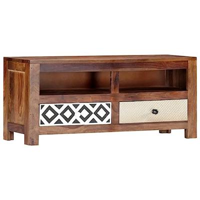 VidaXL Tv-meubel 90x30x40 cm massief acaciahout
