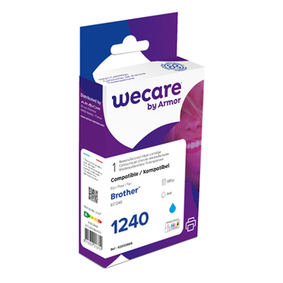 WeCare Cartridge compatible met  Brother LC1240 Blauw