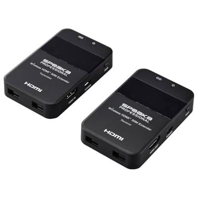 SpeaKa Professional SP-HDE-320 Draadloze HDMI-set 50 m 5 GHz 1920 x 1080 Pixel SpeaKa Professional SP-HDE-320 Draadloze HDMI-set 50 m 5 GHz 1920 x 1080 Pixel
