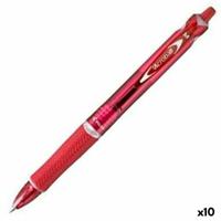 Pen Pilot Acroball Rood 0,4 mm (10 Stuks) - thumbnail