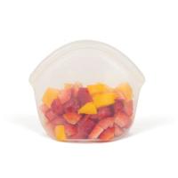 Food Huggers Herbruikbare bewaarzak - 400ml - clear - thumbnail