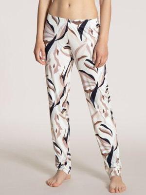 Calida Calida Dames pyjamabroek lang 29894 Star White (36/38) XS