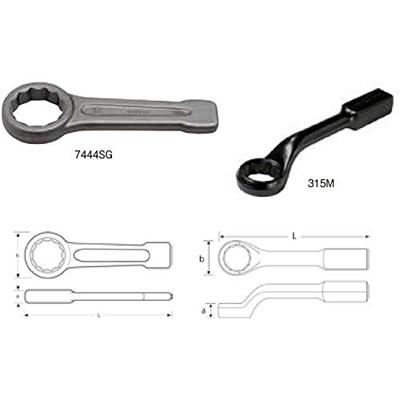 Bahco slagringsleutel 38 mm | 7444SG-M-38