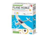 4M KidzLabs Bouwpakket -solar plane mobile - thumbnail