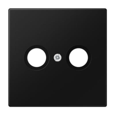 JUNG LS 990 TV SWM TV inzetplaat LS990 grafiet mat zwart afdekkeing voor tv aansluiting JUNG LS 990 TV SWM TV inzetplaat LS990 grafiet mat zwart afdekkeing voor tv aansluiting