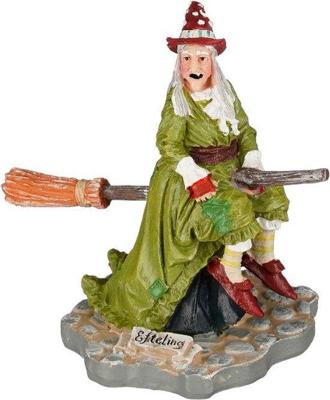 Luville Efteling Vliegensvlugge heks 8.5x6.5x7.5 cm Luville Efteling Vliegensvlugge heks 8.5x6.5x7.5 cm