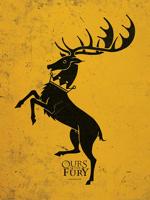 Kunstdruk Game of Thrones - Baratheon 60x80cm - thumbnail