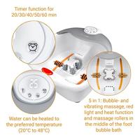 Medisana FS 885 voetenbad/relaxapparaat Grijs, Wit - thumbnail