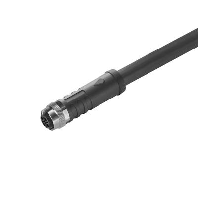 Weidmüller 2706670150 Sensor/actuator connector, geassembleerd M12 Aantal polen (sensoren): 3 Bus, recht 1.50 m 1 stuk(s)