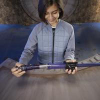 Mandalorian elektronische lichtzwaard Zwarte sabel, Star Wars Lightsaber Forge Kyber Core, kinderspeelgoed, vanaf 4 jaar - thumbnail