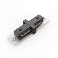 Taros - I-vorm Koppelstuk (recht) - 1-fase railverlichting - Zwart - 3 jaar garantie - thumbnail