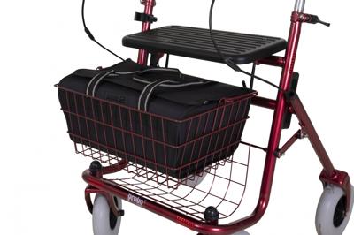 Rollatormandtas | Geschikt voor Quatro rollator | 38/33 x 18 x 27 cm | Nylon | Zwart | PR34064 | Splash Rollatormandtas | Geschikt voor Quatro rollator | 38/33 x 18 x 27 cm | Nylon | Zwart | PR34064 | Splash