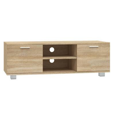 Tv-meubel 120x40,5x35 cm bewerkt hout sonoma eikenkleurig
