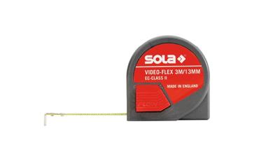 Sola Rolbandmaat 3mtr Video-Flex, Met afleesvenster EG-Klasse 2 SB - 50012901 - 50012901 Sola Rolbandmaat 3mtr Video-Flex, Met afleesvenster EG-Klasse 2 SB - 50012901 - 50012901