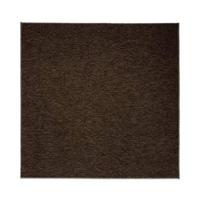 Tapeso Vierkant vloerkleed Lush - bruin - 200x200 cm - thumbnail