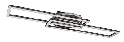 Trio Verstelbare led plafondlampTwister goud - R67183107