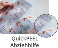 Avery-Zweckform Transparante verzendetiketten L7567-25 (N/A ),Transparant, Rechthoek, 25 stuk(s), Permanent hechtend - thumbnail