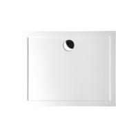 Douchebak Marmer Sapho Karia 90x80x4 cm Rechthoek Wit Sapho - thumbnail