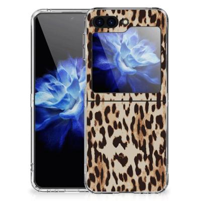 Samsung Galaxy Z Flip 5 | TPU Hoesje | Leopard Samsung Galaxy Z Flip 5 | TPU Hoesje | Leopard