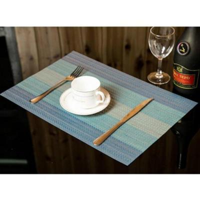 2 PC'S Home tabel Cup mat creatieve decor koffie drinken placemat servies grootte: 45x30cm (hemelsblauw)