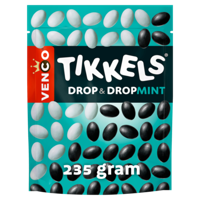 Venco Tikkels dropmint (235 Gram) - thumbnail
