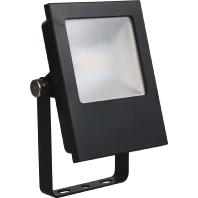 LED straler 9.5W 900 lumen 4000K IP65 zwart 100° Megatron - thumbnail