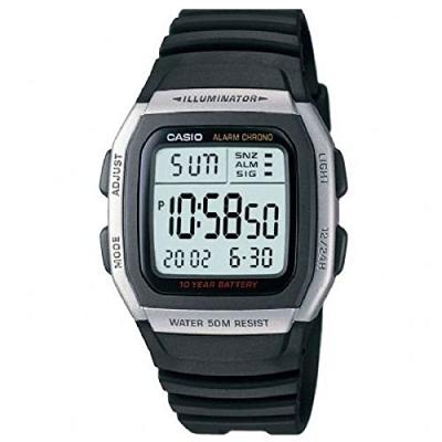 Casio W-96H-1AV Unisex Horloge 44mm 5ATM