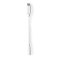 Nedis Lightning-Adapter | Apple Lightning 8-Pins naar 3,5 mm Female | 0.10 m | 1 stuks - CCGB39950WT01 CCGB39950WT01 - thumbnail