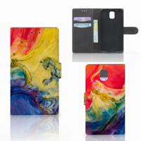 Hoesje Samsung Galaxy Note 3 Watercolor Dark - thumbnail