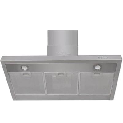 Afzuigkap plat 900 mm roestvrij staal