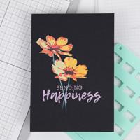 Sizzix • layered stencil flowers - thumbnail