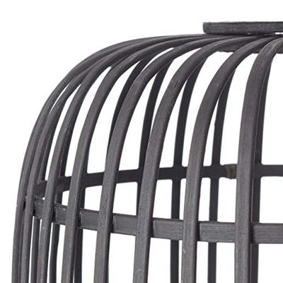 Brilliant Landelijke tripod vloerlampWoodrow zwart - 94977/76