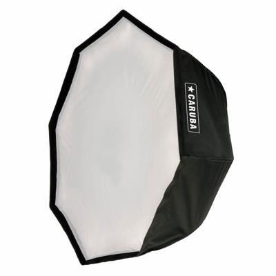 Caruba Quick Assembly Matte Zilver Round Softbox 95cm