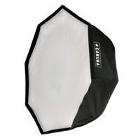 Caruba Quick Assembly Matte Zilver Round Softbox 95cm - thumbnail