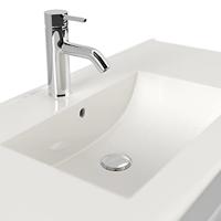 Wastafelkast Odin Wit 100 cm - thumbnail