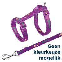 TRIXIE KATTENTUIG MET RIEM VISGRAAT ASSORTI 23-39X1 CM 120CM 4 ST - thumbnail