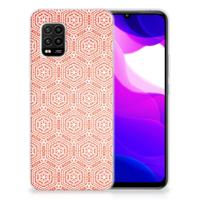 Xiaomi Mi 10 Lite TPU bumper Pattern Orange - thumbnail
