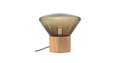 Brokis Muffin Large Vloerlamp - Eiken - Rookbruin Brokis Muffin Large Vloerlamp - Eiken - Rookbruin