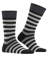 Burlington Blackpool Heren Sokken - Stripe - Hoge katoenen mannen sokken - thumbnail