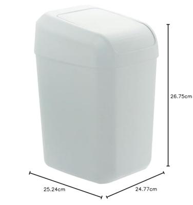 Afvalemmer Denox Wit 30 L