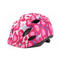 Polisport Kinder helm 52-56cm hearts hartjes roze - thumbnail