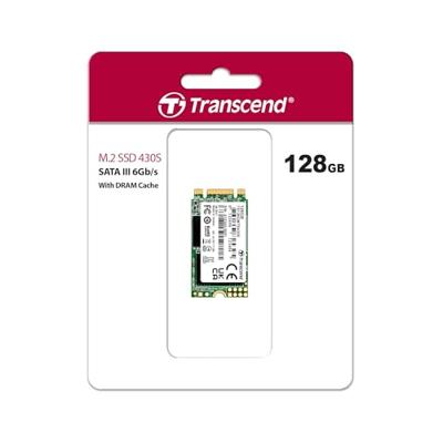 Transcend TS128GMTS430S SATA M.2 SSD 2242 harde schijf 128 GB M.2 SATA 6 Gb/s