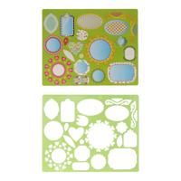 Tekensjabloon Spiegels, 27x19cm - thumbnail