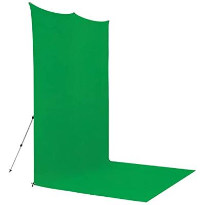 Westcott X-Drop Pro Rimpelbestendige Achtergrond - Chroma-Key Green Screen Sweep (8' x 13')