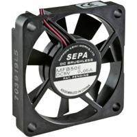 SEPA MFB50E12A Axiaalventilator 12 V/DC 14.3 m³/h (l x b x h) 50 x 10.2 x 50 mm - thumbnail
