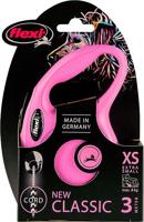 FLEXI - Nieuw Classic XS 3M-snoer roze max. 8 kg - (600.7706) - thumbnail