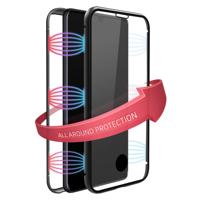 Black Rock Cover 360° Glass Voor Samsung Galaxy A42 5G Zwart - thumbnail